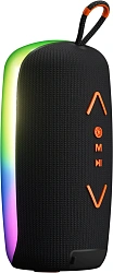 Колонка порт. Ural Молния Огонь черный/оранжевый 35W 1.1 BT/3.5Jack/USB-C 10м 2200mAh (без.бат) (УРАЛ МОЛНИЯ ОГОНЬ)