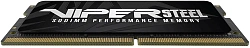 Память DDR4 32Gb 3200MHz Patriot PVS432G320C8S Steel Series RTL PC4-25600 CL22 SO-DIMM 260-pin 1.2В single rank с радиатором Ret