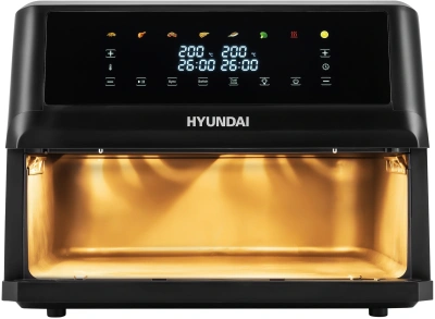 Аэрогриль Hyundai HYF-9089 2400Вт черный