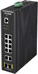 Коммутатор D-Link DIS-200G-12S/A1A 10x1Гбит/с 2SFP управляемый