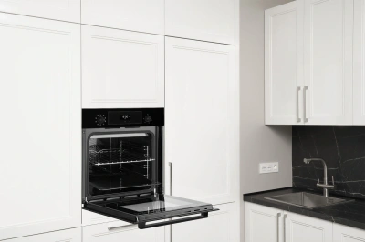 Духовой шкаф Электрический Weissgauff EOV 306 SB Black Edition черный