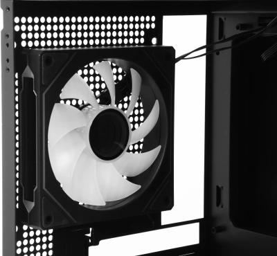 Корпус Formula Crystal Z8 FLOE черный без БП ATX 3x120mm 5x140mm 1xUSB2.0 1xUSB3.0 1xUSB3.1 audio bott PSU