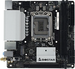 Материнская плата Biostar B760NH-E Soc-1700 Intel B760 2xDDR5 mini-ITX AC`97 8ch(7.1) 2.5Gg RAID+HDMI+DP