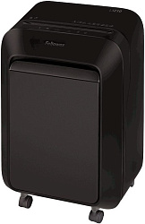 Шредер Fellowes PowerShred LX210 черный (секр.P-4) фрагменты 16лист. 23лтр. скрепки скобы пл.карты