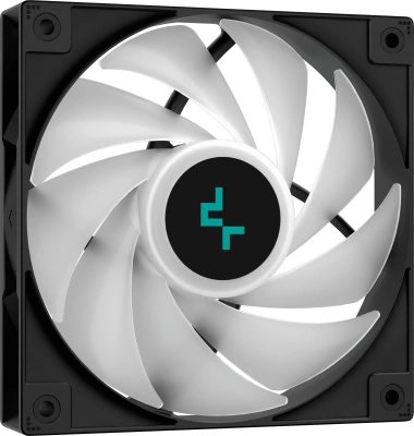 Устройство охлаждения(кулер) Deepcool AG400 Digital Bk ARGB Soc-AM5/AM4/1200/1700/1851 черный 4-pin 31.6dB Al+Cu LCD 220W 636gr Ret (R-AG400-BKADMN-G-1)