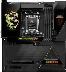 Материнская плата MSI MEG X870E GODLIKE MAX Socket AM5 AMD X870E 4xDDR5 ATX AC`97 8ch(7.1) 1 x 10Gigabit + 1 x 5Gigabit RAID