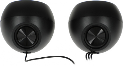 Колонки Creative PEBBLE MF1680 2.0 черный 4.4Вт