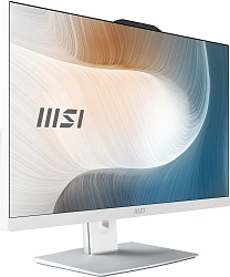 Моноблок MSI Modern AM242P 1M-1024XRU 23.8" Full HD Core 5 120U (1.4) 8Gb SSD512Gb HDG без ОС GbitEth WiFi BT 120W клавиатура мышь Cam белый 1920x1080