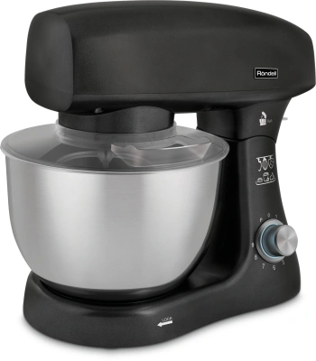 Кухонная машина Rondell RDE-1400 планетар.вращ. 2000Вт черный