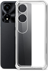 Чехол (клип-кейс) BoraSCO для Honor X5 Plus Bumper Case прозрачный (72471)