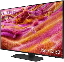 Телевизор QLED Samsung 50" QE50QN90FAUXRU Series 9 черный титан 4K Ultra HD 120Hz DVB-T2 DVB-C DVB-S2 USB WiFi Smart TV