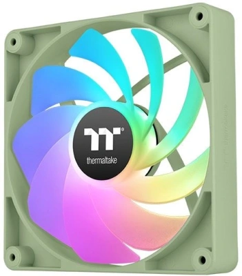 Вентилятор для корпуса Thermaltake CT120 Sync Matcha Reverse ARGB 120х120x25 зеленый 4-pin 31.2дБ (упак.:2шт) (CL-F200-PL12MG-A) Ret