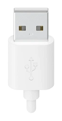 Автомобильное зар./устр. Hama H-183291 5W 1A для Apple белый (00183291)