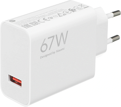 Сетевое зар./устр. Xiaomi BHR9465EU 67W 6A (PD) USB Type-C универсальное белый