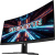 Монитор Gigabyte 27" G27QC A черный VA LED 1ms 16:9 HDMI M/M матовая HAS 250cd 178гр/178гр 2560x1440 165Hz FreeSync DP 2K USB 6.33кг