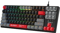 Клавиатура A4Tech S310N механическая черный/красный USB Multimedia for gamer