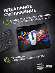 Коврик для мыши Cactus Graffiti 400x300x3мм (CS-MPC-PRO10XL)