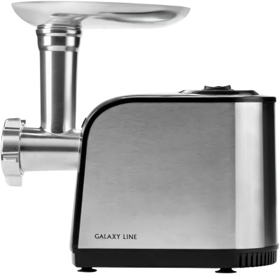 Мясорубка Galaxy Line GL 2416 1800Вт черный/серебристый