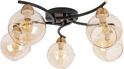 Люстра Hiper Indira H182-5 потолоч. черный
