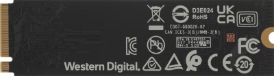 Накопитель SSD WD PCIe 4.0 x4 2TB WDS200T4B0E SN5000 Blue M.2 2280