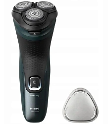 Бритва роторная Philips X3052/00 реж.эл.:3 питан.:аккум. зеленый