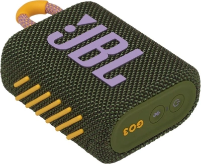 Колонка порт. JBL GO 3 зеленый 4.2W 1.0 BT (JBLGO3GRN)