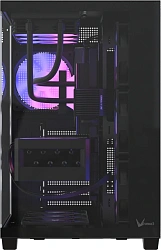Корпус Formula Crystal Z2 v2 черный без БП ATX 10x120mm 2xUSB2.0 1xUSB3.0 audio bott PSU