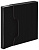 Папка с 100 прозр.вклад. Бюрократ DeLuxe DLVBOX100BLCK A4 пластик 0.7мм черный в коробе