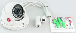 Камера видеонаблюдения IP Trassir TR-D8121IR2 3.6-3.6мм цв. корп.:белый (TR-D8121IR2 (3.6 MM))