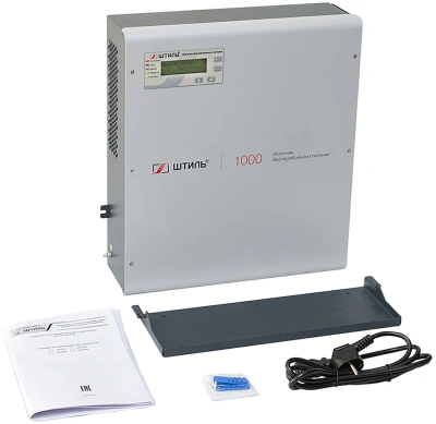 Источник бесперебойного питания Штиль SW1000L 900Вт 1000ВА серый