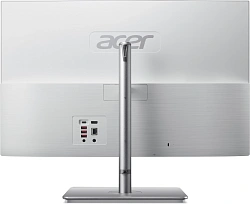 Моноблок Acer Aspire C27-195ES 27" Full HD Core Ultra 5 125U (1.3) 8Gb SSD512Gb Graphics CR Eshell GbitEth WiFi BT 65W клавиатура мышь Cam серебристый 1920x1080