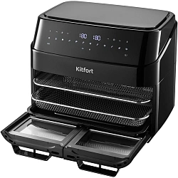 Аэрогриль Kitfort КТ-8153 2600Вт черный