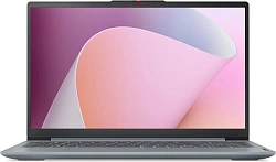 Ноутбук Lenovo IdeaPad Slim 3 15AMN8 Ryzen 3 7320U 8Gb SSD512Gb AMD Radeon 610M 15.6" IPS FHD (1920x1080) без ОС grey WiFi BT Cam (82XQ00XLSA)