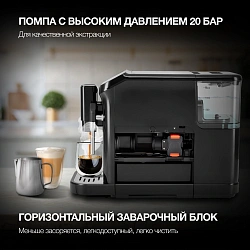 Кофемашина Hyundai HAM-4001 1350Вт черный