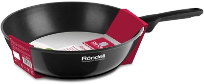 Сковорода Rondell Midnight RDA-1236 круглая 20см покрытие: Xylan Plus ручка несъемная (без крышки) черный
