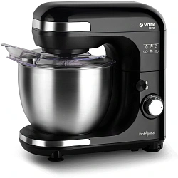 Кухонная машина Vitek VT-1431 BK планетар.вращ. 900Вт черный
