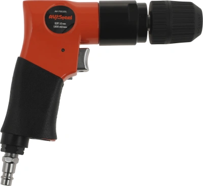 Дрель прямая Av Steel AV-701101 106л/мин патр.:быстрозажимной оранжевый/черный