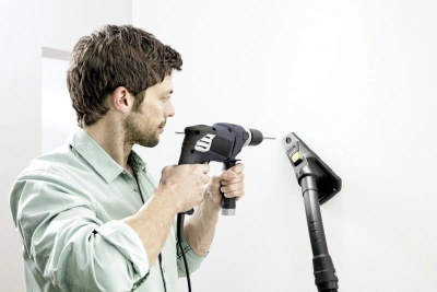 Строительный пылесос Karcher WD 6 P S V-30/6/22/T + DDC (YSY) 1300Вт (уборка: сухая/сбор воды) желтый