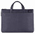 Деловая сумка Piquadro Black Square CA4021B3/BLU4 с отделением для ноутбука синий натур.кожа