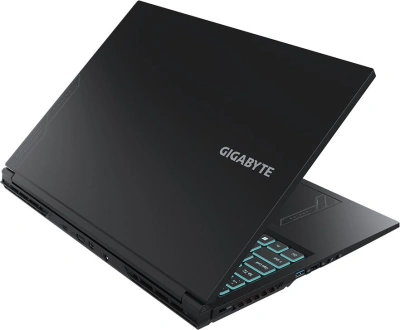 Ноутбук Gigabyte G6 Core i7 13620H 16Gb SSD512Gb NVIDIA GeForce RTX4060 8Gb 16" IPS FHD+ (1920x1200) FreeDOS black WiFi BT Cam (KF-H3KZ853KD)