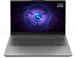 Ноутбук Lenovo LOQ 15IAX9E Core i5 12450HX 16Gb SSD512Gb NVIDIA GeForce RTX 2050 4Gb 15.6" IPS FHD (1920x1080) без ОС grey WiFi BT Cam (83LK005GUE)