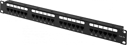 Патч-панель Lanmaster NM-PPU24C 19" 1U 24xRJ45 кат.5E UTP