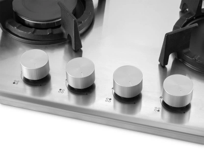 Газовая варочная поверхность Domfy DM6430GH IX серебристый