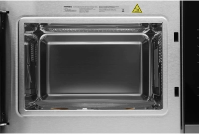 Микроволновая печь Hyundai HBW 2560 DX 25л. 900Вт черная сталь (встраиваемая)