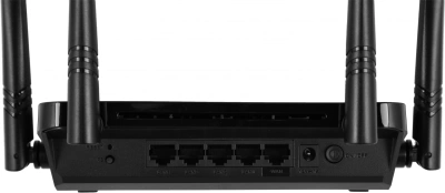 Роутер беспроводной D-Link DIR-822/RU (DIR-822/RU/E1A) AC1200 10/100BASE-TX черный