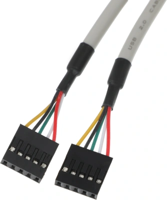 Адаптер USB Bracket 2xUSB2.0 Bulk