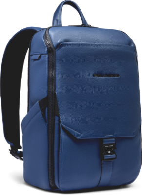 Рюкзак Piquadro Than CA6610S135/BLU синий кожа