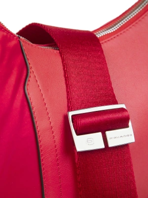 Сумка женская Piquadro Lyra BD6657W92T/R красный ткань/натур.кожа