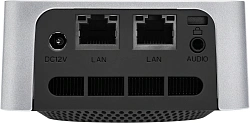 Неттоп IRU Planio 115 N100 (0.8) 16Gb SSD512Gb UHDG без ОС 2xGbitEth WiFi BT 30W серебристый (2099138)