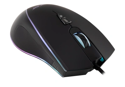 Мышь Acer OMW131 черный оптическая 6400dpi USB 7but (ZL.MCEEE.015)